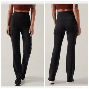 Athleta Delancey Straight Cargo Pant Black XS